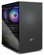 Корпус mATX Eurocase M10 без БП 3 ARGB black