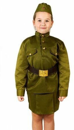 Детская военная форма солдаточка Люкс, на рост 104-116 см, 3-5 лет, Бока 2720-бока