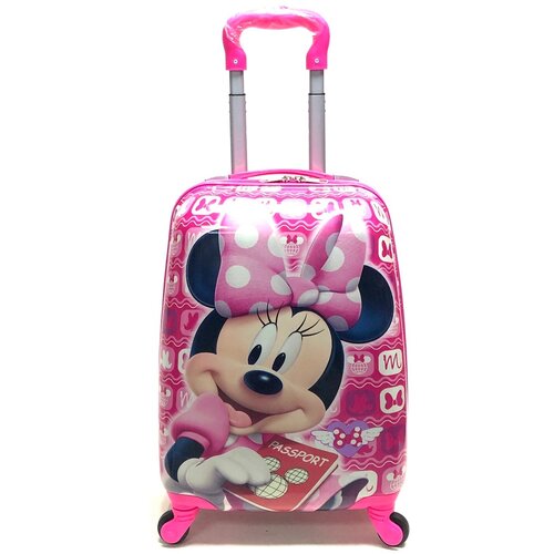 фото Чемодан , ручная кладь, 27х44х20 см, 1.8 кг, бордовый нет бренда