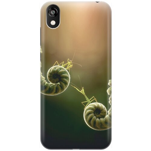 фото Ультратонкий силиконовый чехол-накладка для huawei y5 (2019) / honor 8s с принтом "пара богомолов" gosso