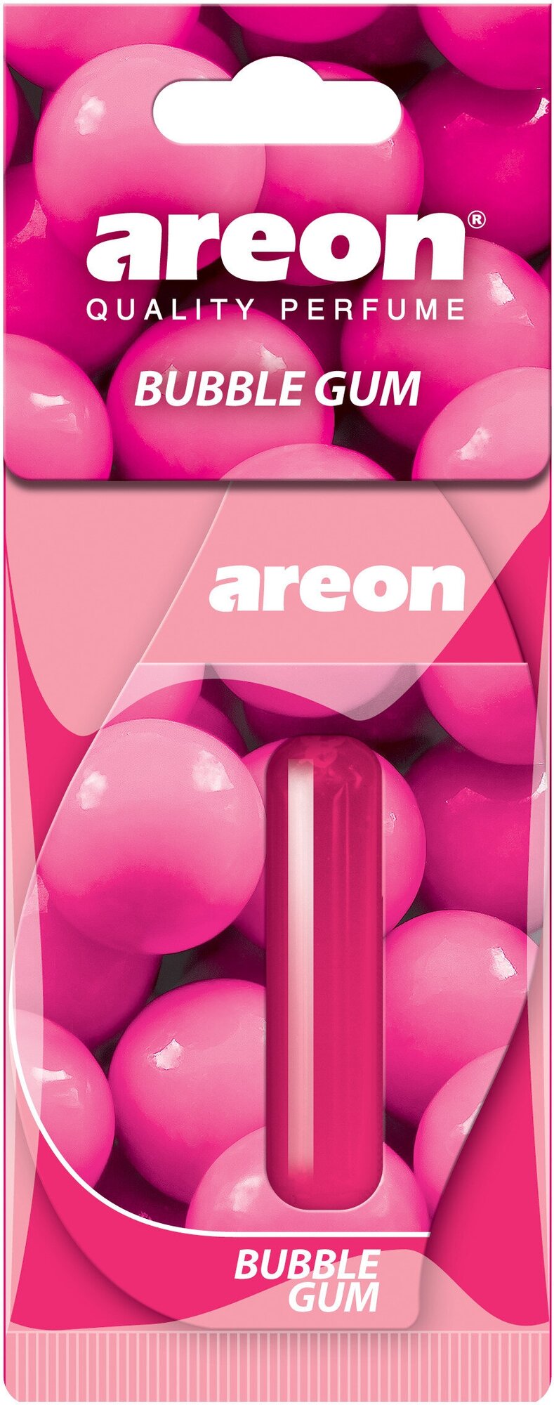 Ароматизатор - освежитель воздуха AREON LIQUID Bubble Gum(Бабл Гам) жидкий 5ML. Подвесной - на верёвке. На зеракло