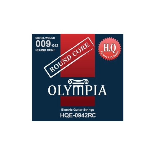 Струны для электрогитары Olympia HQE0942RC Round Core 9-42