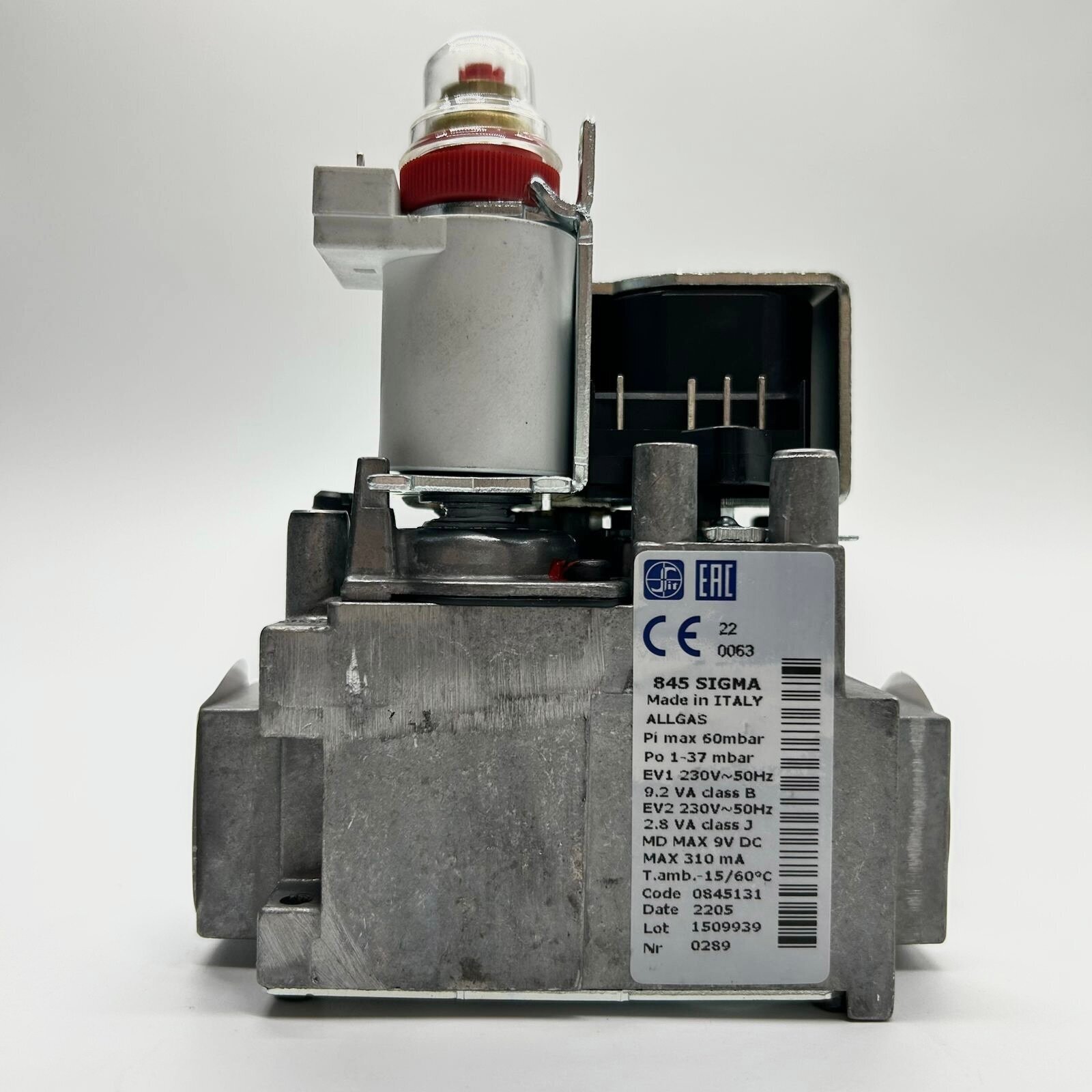 Газовый клапан SIGMA 845 на газовый котел BAXI Арт.5653610