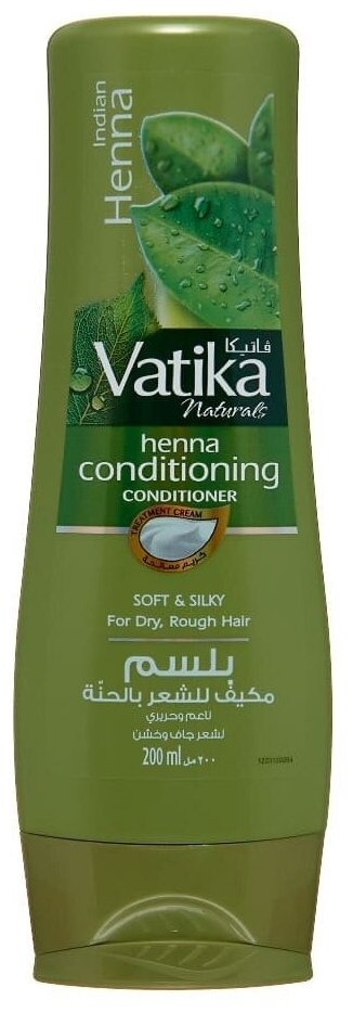 Dabur Vatika Heena Conditioner Кондиционер для волос Vatika с хной 200мл