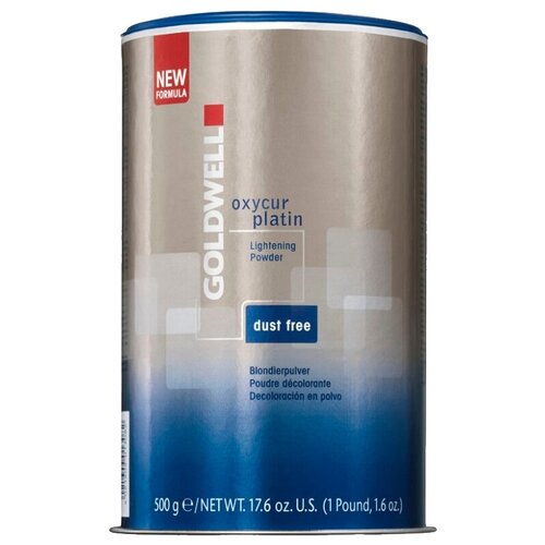 Goldwell Осветляющий порошок Oxycur Platin Dustfree Bleach, 500 г