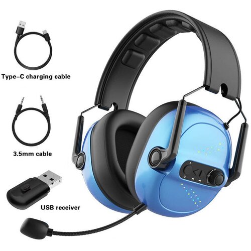 Игровые наушники беспроводные G2000 Bluetooth синий 5000₽