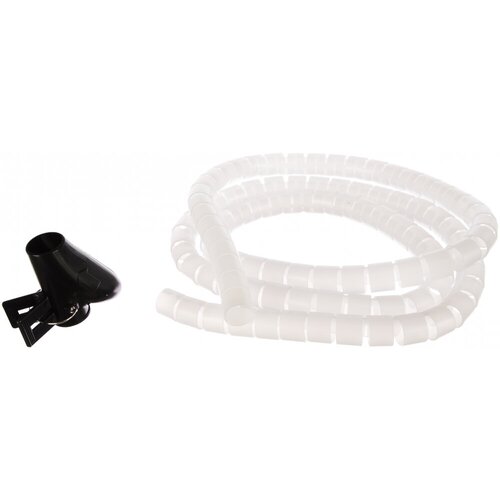 пластиковый спиральный рукав для кабеля cabeus pcb 15 д 15 мм 2 м и инструмент st 15 Пластиковый спиральный рукав для кабеля и инструмент Hyperline SHW-25