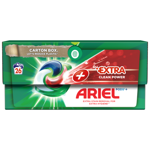 Капсулы для стирки Ariel All-in-1 PODS Extra Clean 26 шт