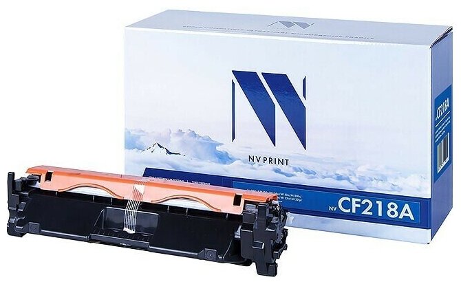 Картридж NV Print CF218AT (без чипа) для принтеров HP LaserJet Pro M104a/ M104w/ M132a/ M132fn/ M132fw/ M132nw, 1400 страниц