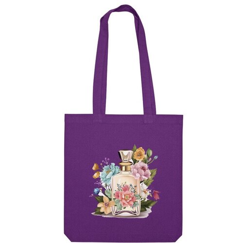 фото Сумка шоппер us basic, фиолетовый