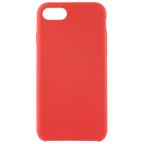 фото Чехол для iphone 7\8 brosco softrubber, накладка, красный