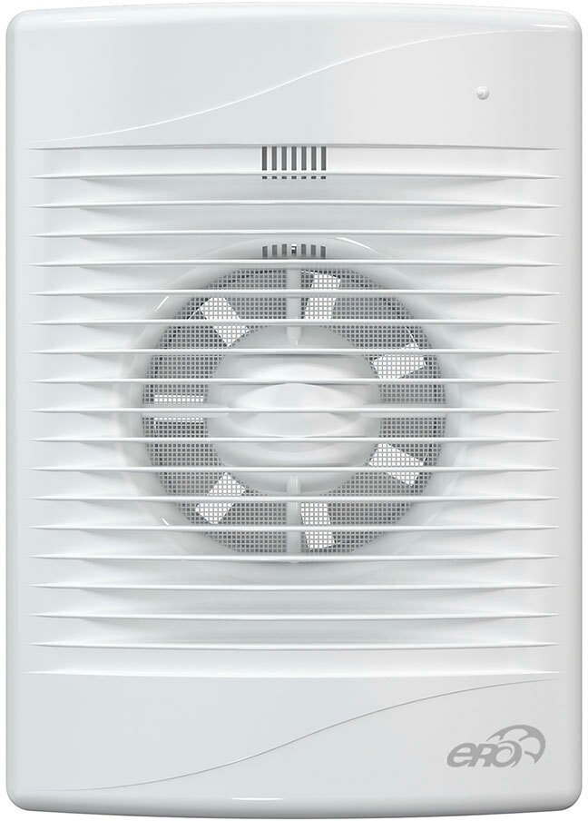 Вентилятор осевой Era Standard 4 с антимоскитной сеткой 180х250 мм d100 мм белый - фотография № 1