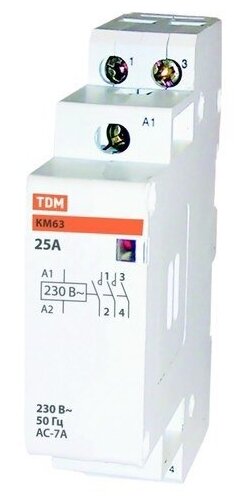 Модульный контактор TDM ЕLECTRIC SQ0213-0001 20А