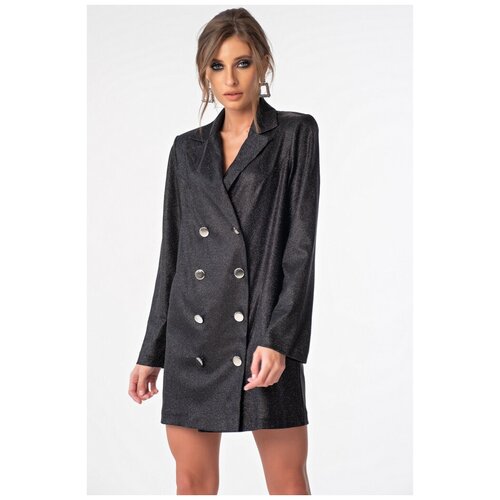 фото Платье fly. размер 48, черный