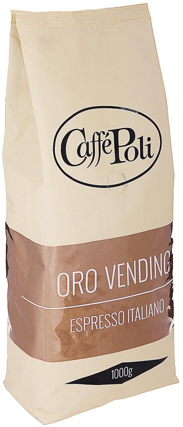 Кофе в зернах Caffe Poli Oro Vending 1 кг - фото №6