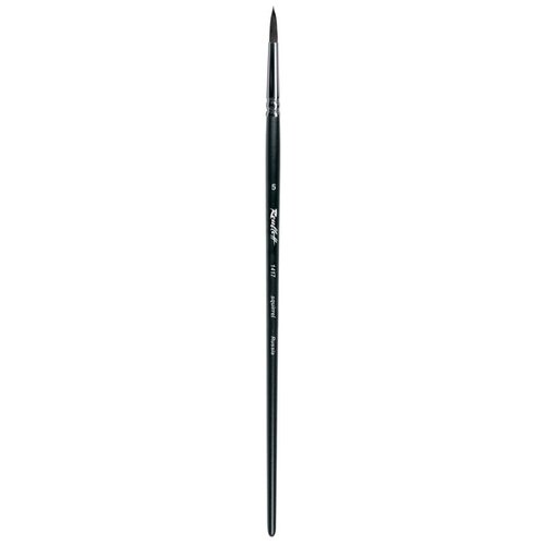 Купить Кисть Roubloff 1417 белка №6, круглая, длинная ручка черный