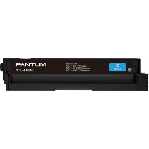 Картридж лазерный PANTUM (CTL-1100C) CP1100/CM1100, голубой, оригинальный, ресурс 700 страниц - 1 шт. мфу pantum cm1100adn