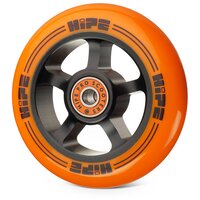 Колесо HIPE Н1 100mm black/orange для трюкового самоката