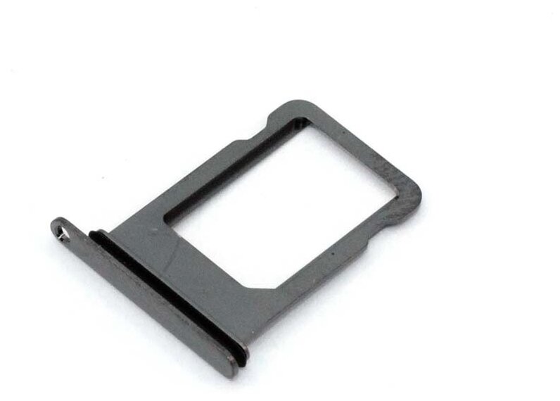Держатель (лоток) SIM карты для Apple iPhone X черный