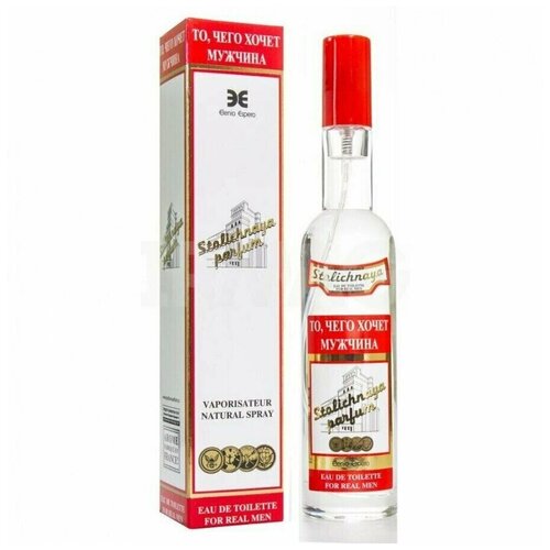 Туалетная вода мужская ТО, чего хочет мужчина STOLICHNAYA PARFUM, 100 мл