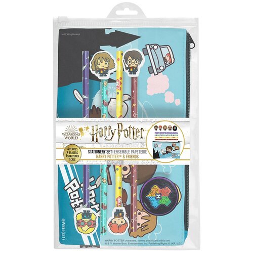 Набор канцелярии Гарри Поттер Друзья Гарри набор карандашей с заклинаниями гарри поттера 4 шт