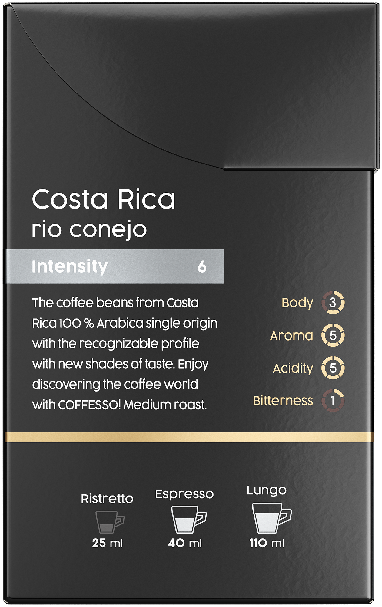 Кофе Coffesso "Vannelli Silver Costa Rica" капсула 100 гр, 20 шт по 5 гр - фотография № 4