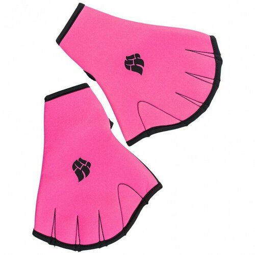 Акваперчатки Aquafitness Gloves, S, Pink/Black акваперчатки hydrotonus желтые размер l