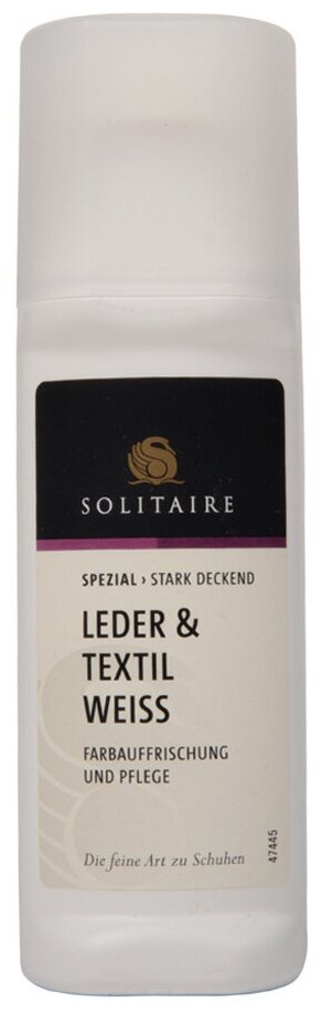 Лосьон для ухода за белой обувью SOLITAIRE Leder&Textilweiss 75ml