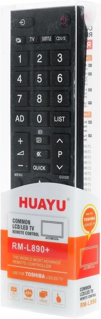 Пульт дистанционного управления Huayu для Toshiba RM-L890+(CT-90326) HRM716 - фото №9