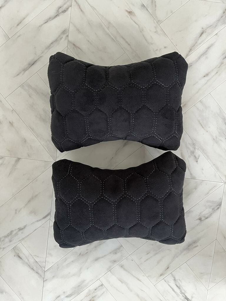 Автомобильная подушка на подголовник ZiPOWER Headrest Pillow черный