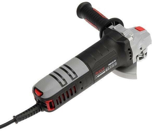 Угловая шлифмашина P.I.T. PWS125-C6, регулировка оборотов, 1050Вт, 125 мм, 3000-11000 об/мин — фото 1