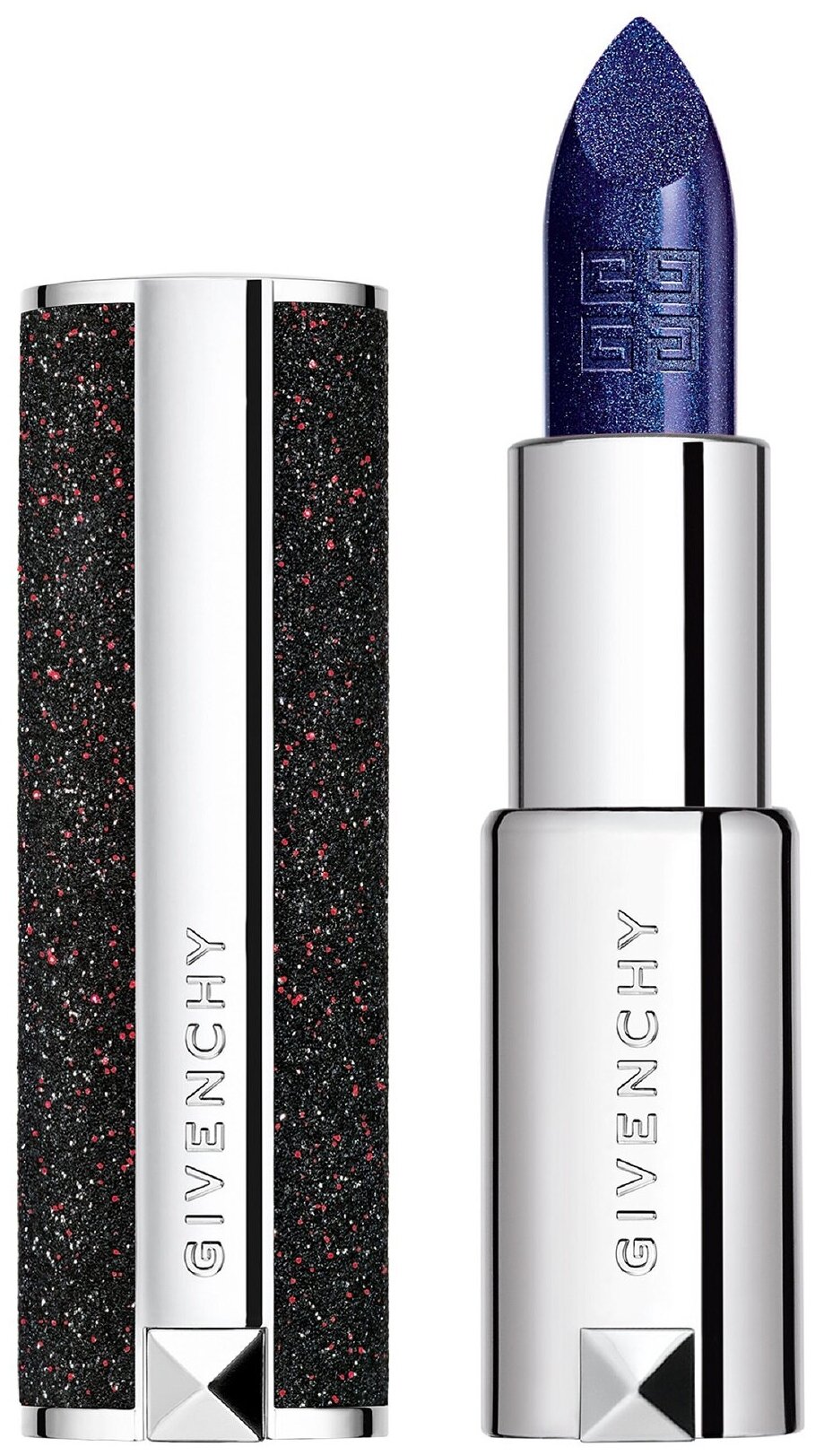 GIVENCHY Le Rouge Night Noir помада для губ мерцающая, оттенок 04 Night in Blue