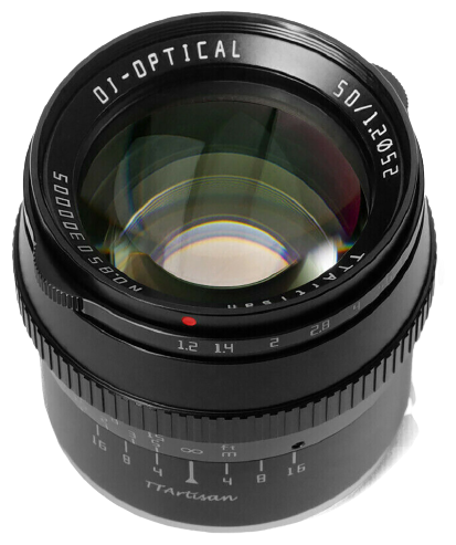 Объектив TTartisan 50 мм F1.2 APS-C для Sony E Mount