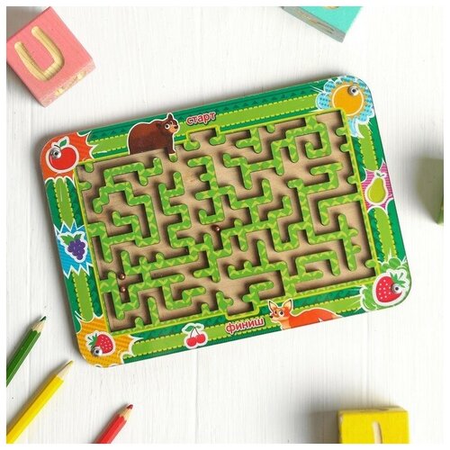 Лабиринт маленький Лисичка и медведь 739₽