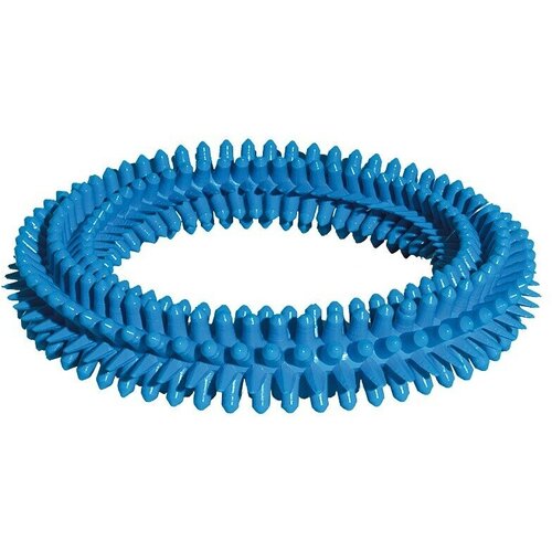 игрушка кольцо с шипами 6 15 5 см синяя зооник Игрушка для собак зооник Кольцо с шипами (15 см)