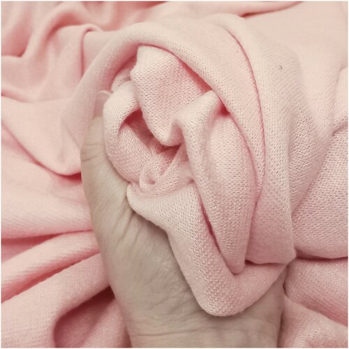 фото Ткань для шитья трикотаж , "ангора софт", цвет розовый, ширина 150 см, длина 3 метра. нет