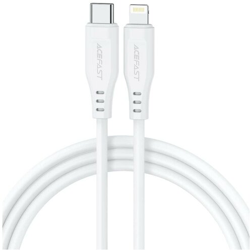 Кабель ACEFAST C3-01 USB-C to Lightning MFi Cable белый кабель acefast c3 01 usb c to lightning mfi cable белый