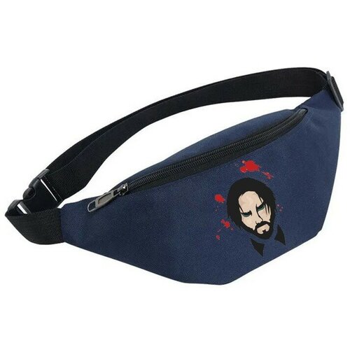 фото Сумка поясная noname, синий