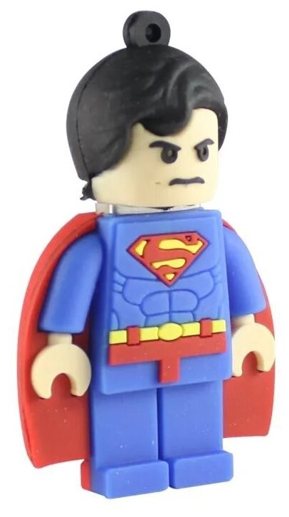 USB Флешка сувенирная подарочная Супермен Лего 32 ГБ