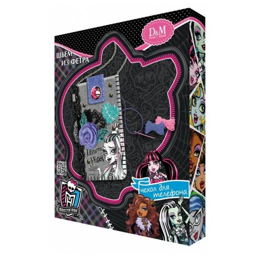D&M Шьем из фетра чехол для телефона Monster High Фрэнки (55171)