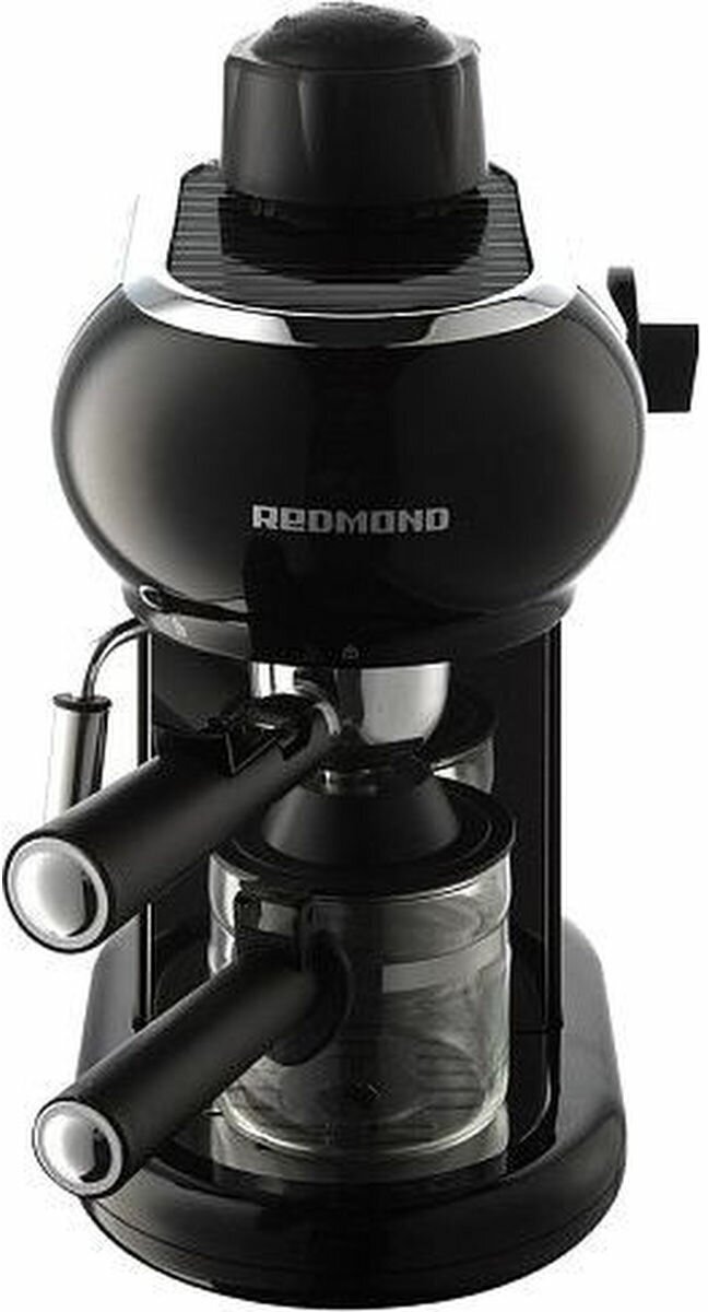 Кофеварка рожковая REDMOND RCM-1521, черный - фотография № 18