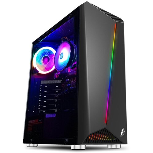 Системный блок 4Tcomputer BEST HiT RGB / AMD Athlon 300GE 3.4GHz / 16GB DDR4 / AMD Radeon Vega 3 / 256GB SSD / A320 / 350W