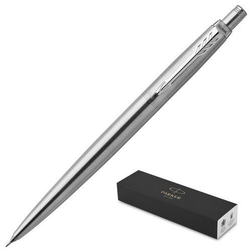 подарочный набор parker jotter stainless ct ручка и карандаш Комплект 2 штук, Карандаш механический PARKER JOTTER STAINLESS STEEL CT 0.5мм 1953381