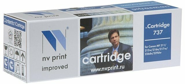 Картридж NV Print Картридж NV Print 737 (черный) для Canon MF211/212/216/217/226/229