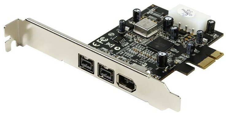 FireWire контроллер St-Lab PCI-E IEEE1394a+b COMBO CARD (F-301)