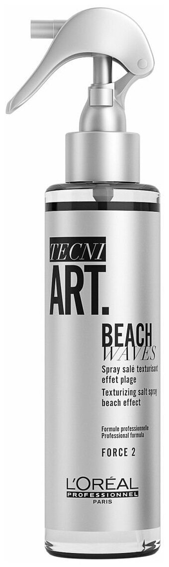 Текстурирующий спрей Tecni. Art Beach Waves с минералами соли для укладки волос LOreal, 150 мл