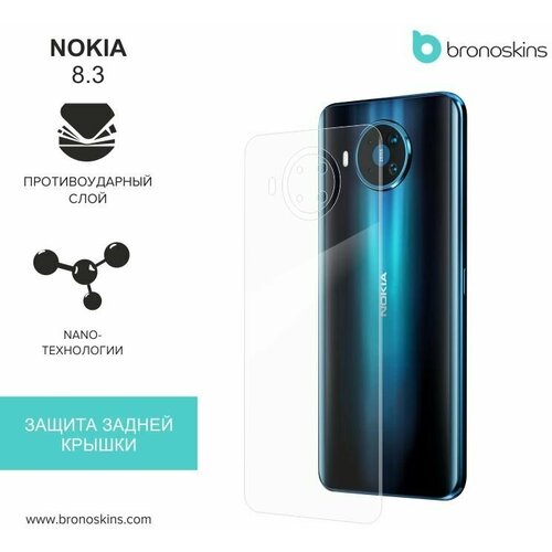 Защитная пленка для Nokia 8.3 (Матовая, Защита задней панели)