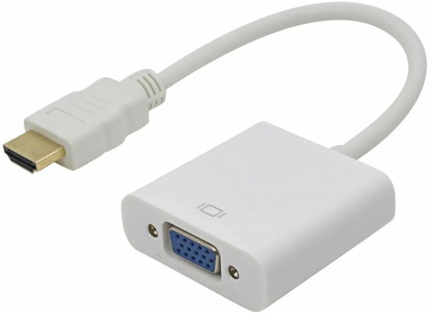 Переходник HDMI VGA адаптер для мониторов, компьютеров, ноутбуков, PC, телевизоров, PS3, PS4, приставок