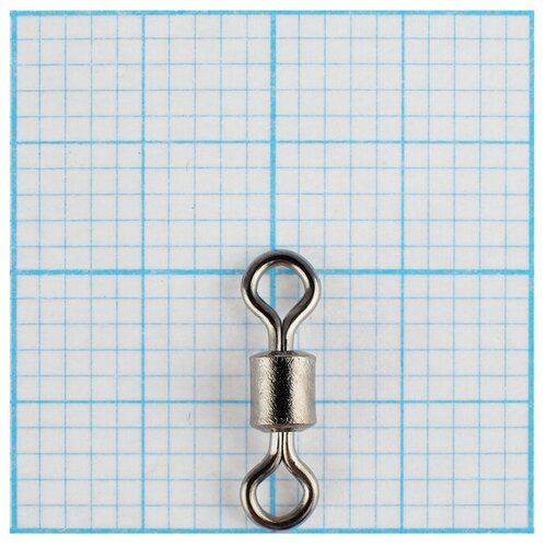 вертлюг lucky john pro series rolling swivel fastlock 7 шт 2 Вертлюг Rolling Swivel №7, 20 кг, 9 шт.