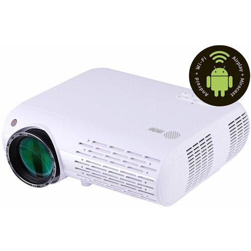 проектор hiper cinema a3 white 1500 1 2200 лм lcd 0 95 кг белый Проектор Cactus CS-PRO.02WT. WUXG-A (белый)